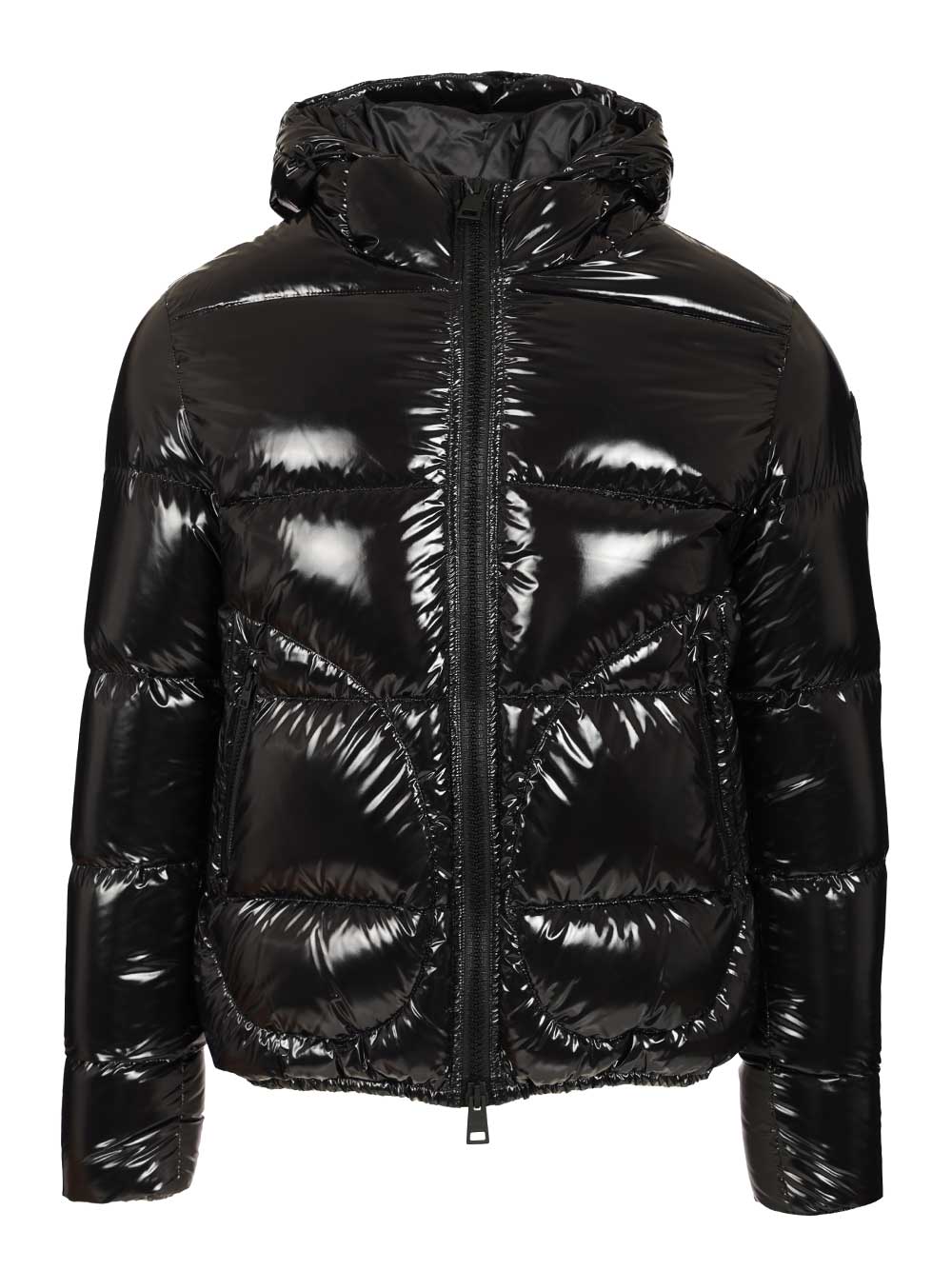 Herno Gloss Bomber Jacket Giacche - Nero | b1a79485b9195dc450cf7219ecf0dcc23bea2111