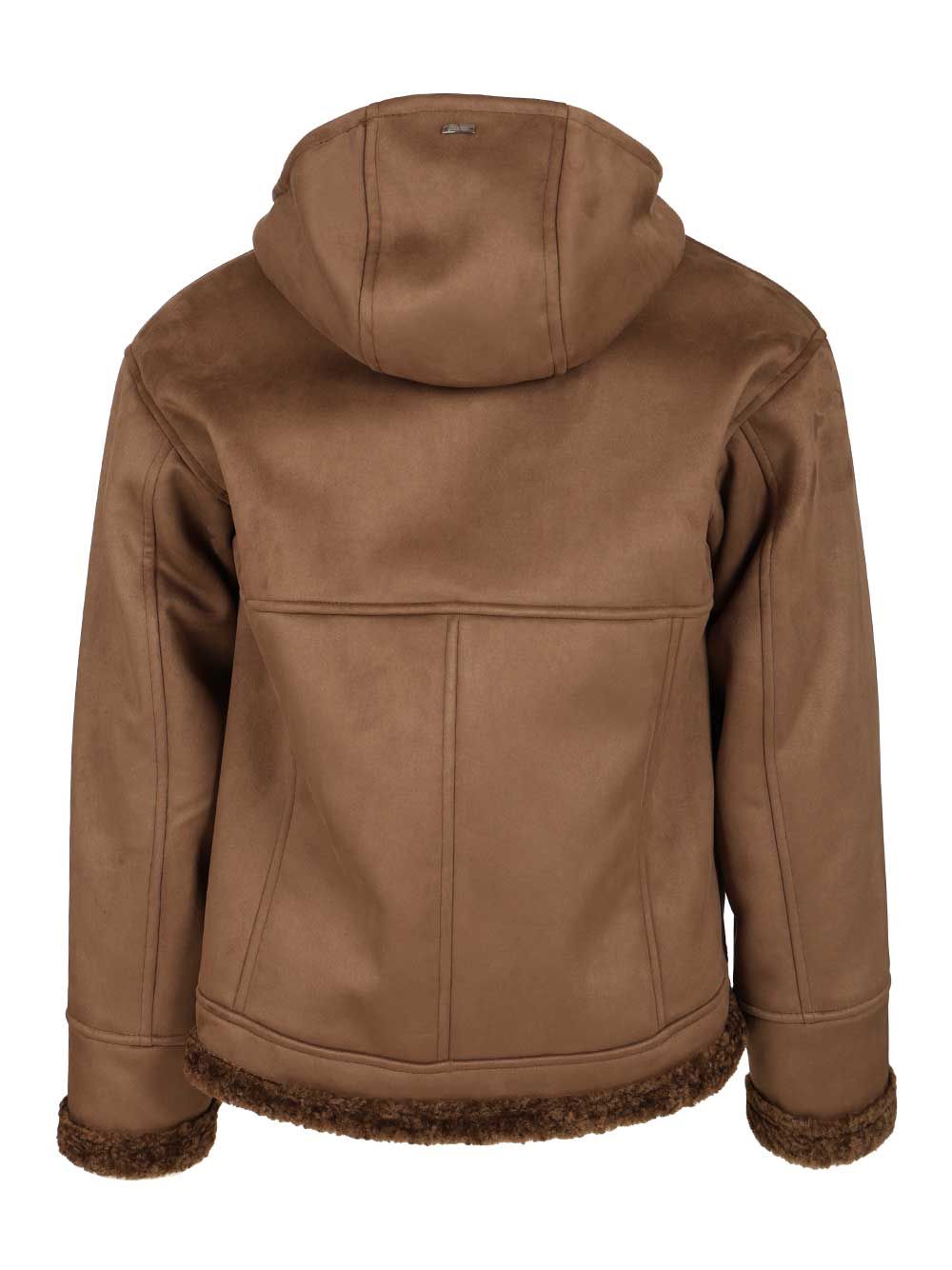 Herno Herno Alternative Fur Jacket Giacche - Marrone | b4f112ff7d53794aa98249e847f19ebbc7007a83