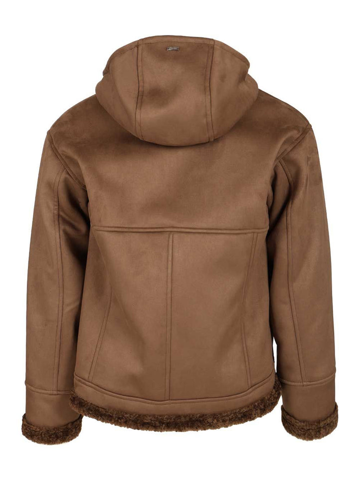 Herno Herno Alternative Fur Jacket Giacche - Marrone | b4f112ff7d53794aa98249e847f19ebbc7007a83