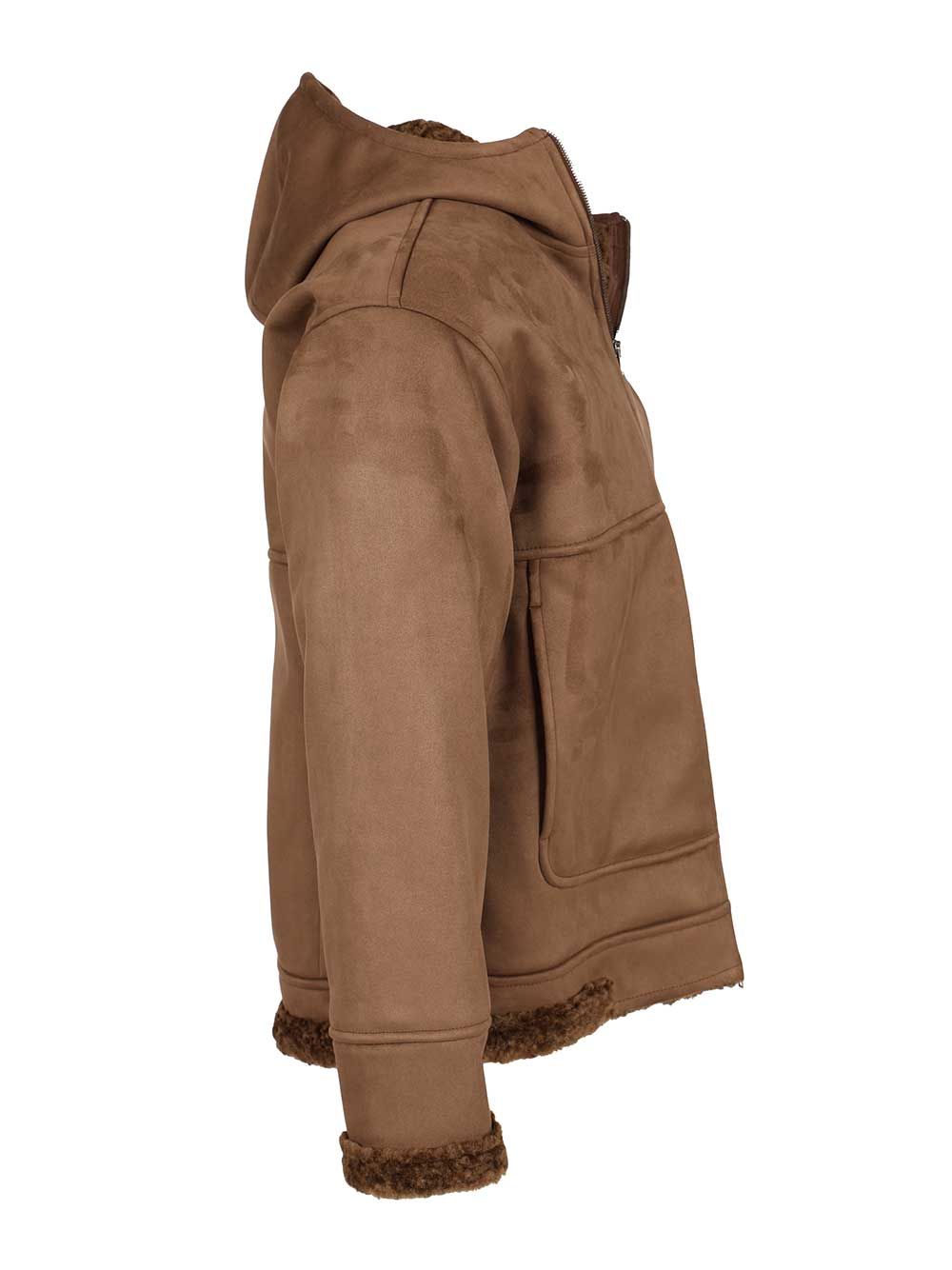 Herno Herno Alternative Fur Jacket Giacche - Marrone | b8d8633d9c00019d5006c07d4fc5a3e87be8a635