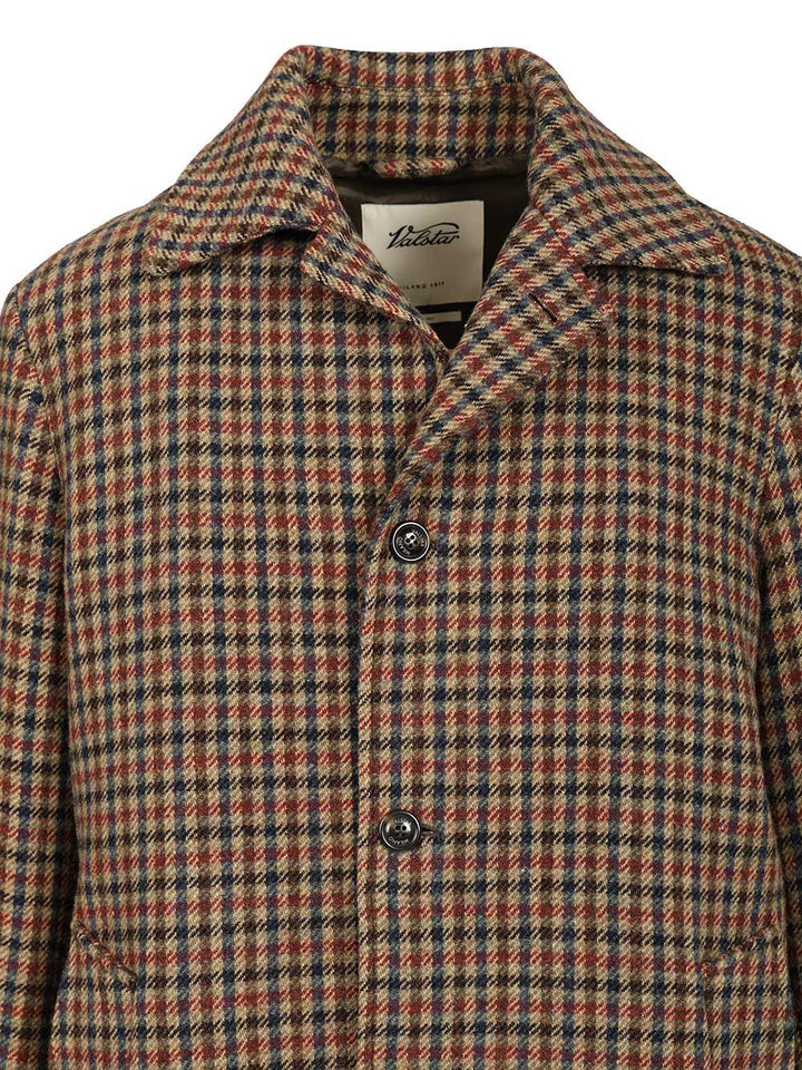 Valstar Marcello Wool Coat Coats - Marrone | f413ae711601a77482f5879a9d7606ee93ee7284