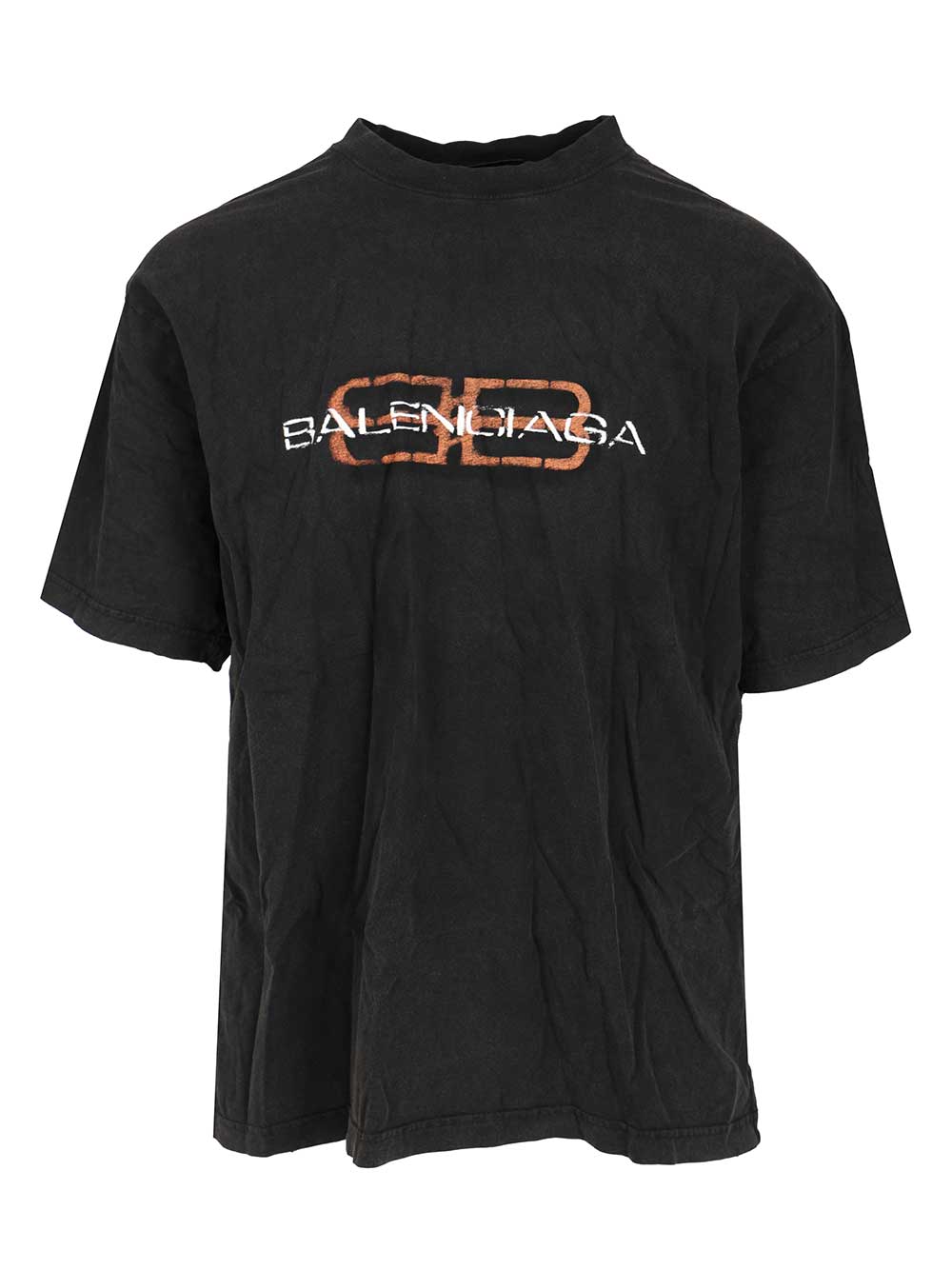Balenciaga Bb Icon T-Shirt - Nero | 8876a58fd3f44e1f98837e5536c105ae46d7c703