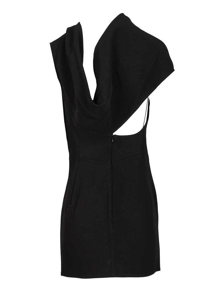 Jacquemus Short Fish Dress Abiti - Nero | 9a83cc3eac077e3fe92fddbc50fd51bf8d78b4aa