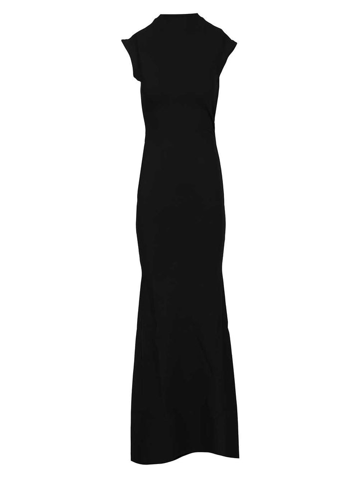 Jacquemus Alba Dress Abiti - Nero | f62ec8ad5b320af0a71a7f0f0b04aaaa549dcab7
