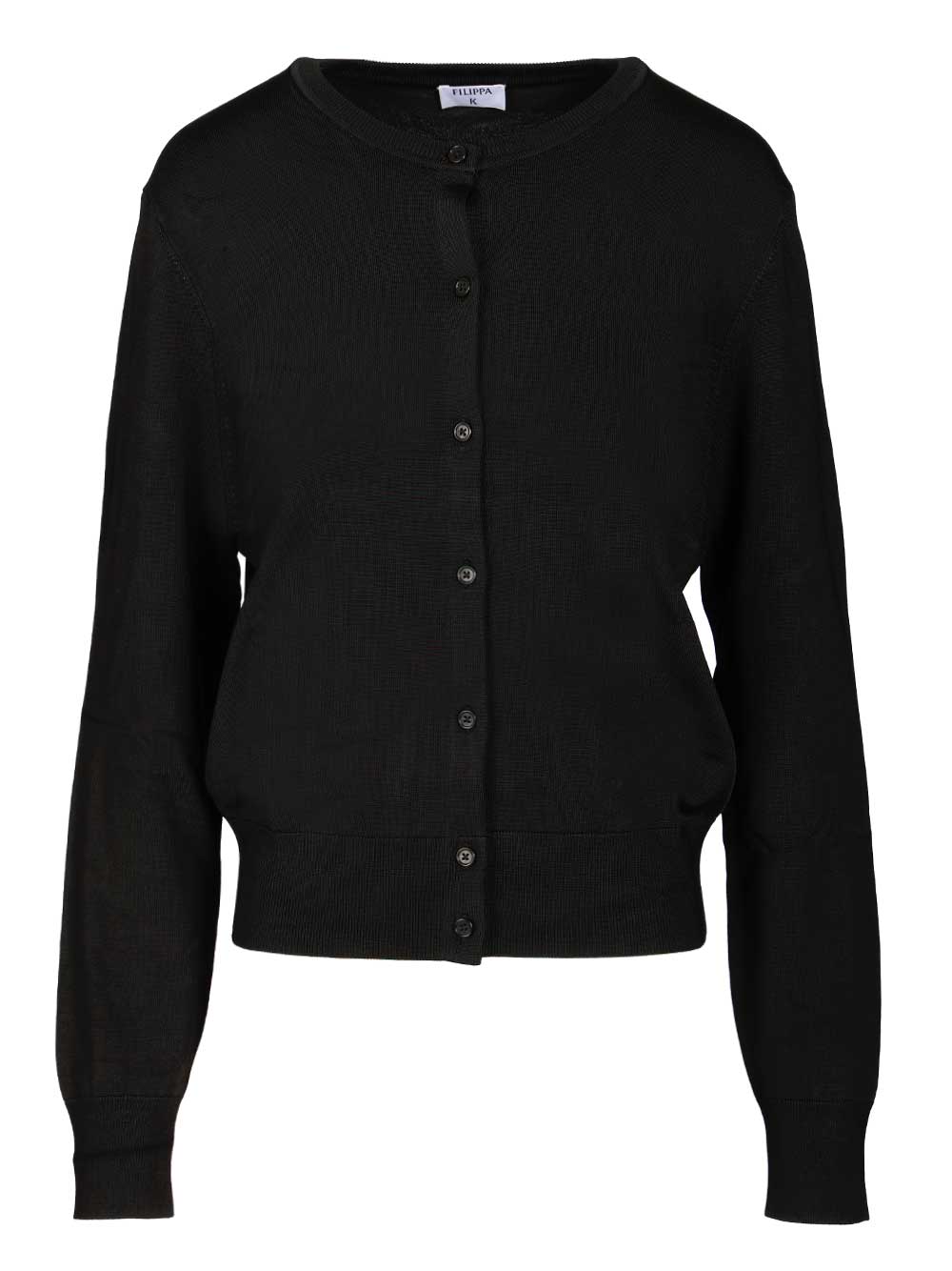 Filippa K Knit Cardigan Knitwear - Nero | 66716561428ca1fc4e89f1b4c8745c9fa82199c8