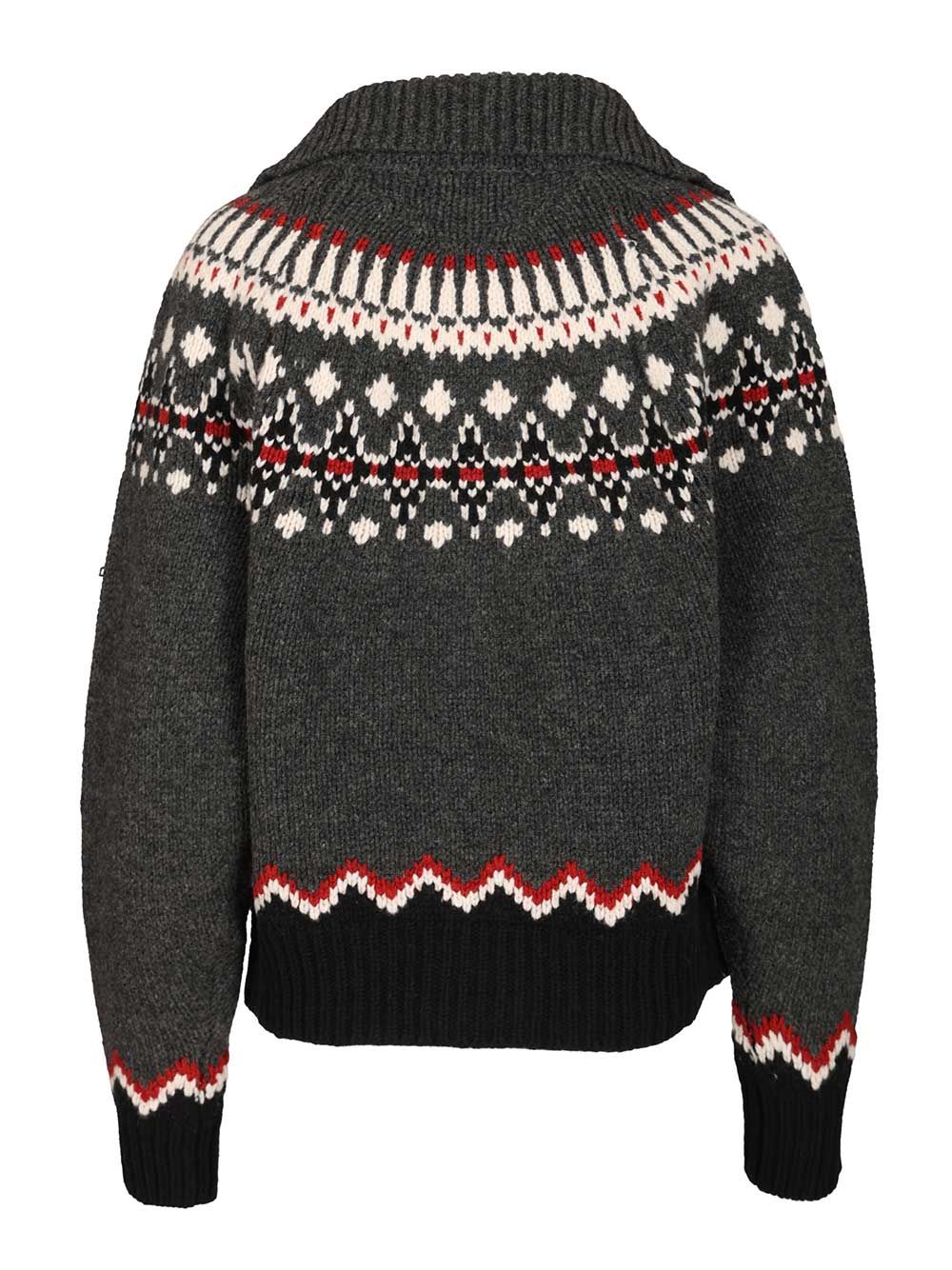 Alanui Sweet Winter Knitwear - Grey | b99abdafb1a2b5b7ffef736298b8751ba4e8f730