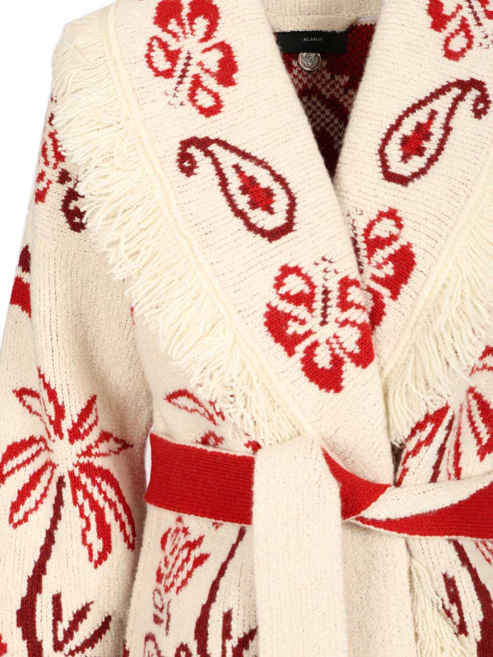 Alanui Glimpse Of Eden Knitwear - Bordeaux | fbfae4262c1eebfeca85987e1973bd4a9f203ef9