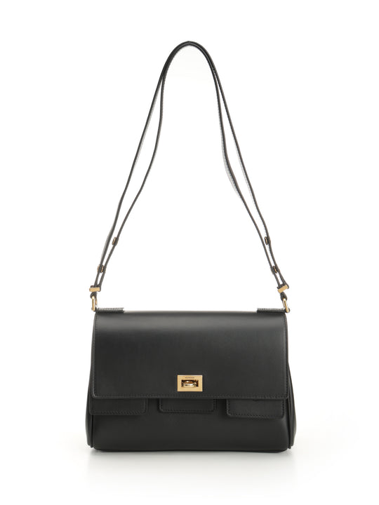 Flap Bel Air Shoulder Bags Nero