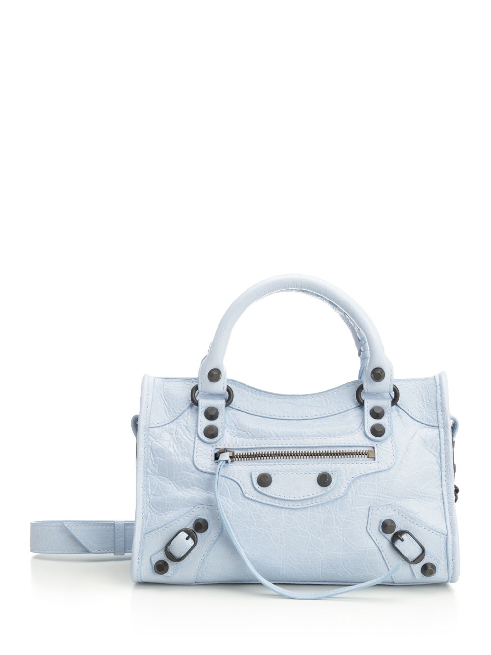 Balenciaga Le City Mini Bag Handbags - Light blue | 97ae78bdc42ee774f6eb2710ebe56629c581b3e6