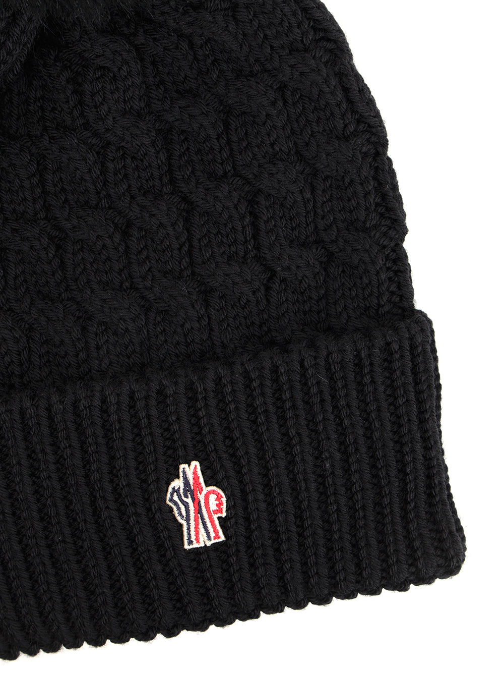 Moncler Grenoble Hat With Pom Poms Cappelli - Nero | 370a05eeb79a6db3779ccdc314c6693278528000