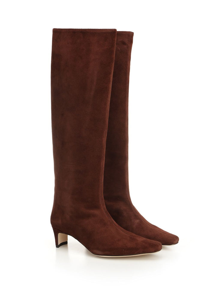 Staud Wally Suede Boots - Marrone | 09eb5735508891121c0f44735909e51166641a45