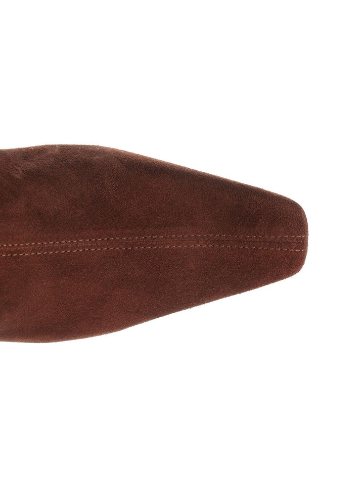 Staud Wally Suede Boots - Marrone | de16ca6ac391b1c7132f31831af9e40d45b4ba82