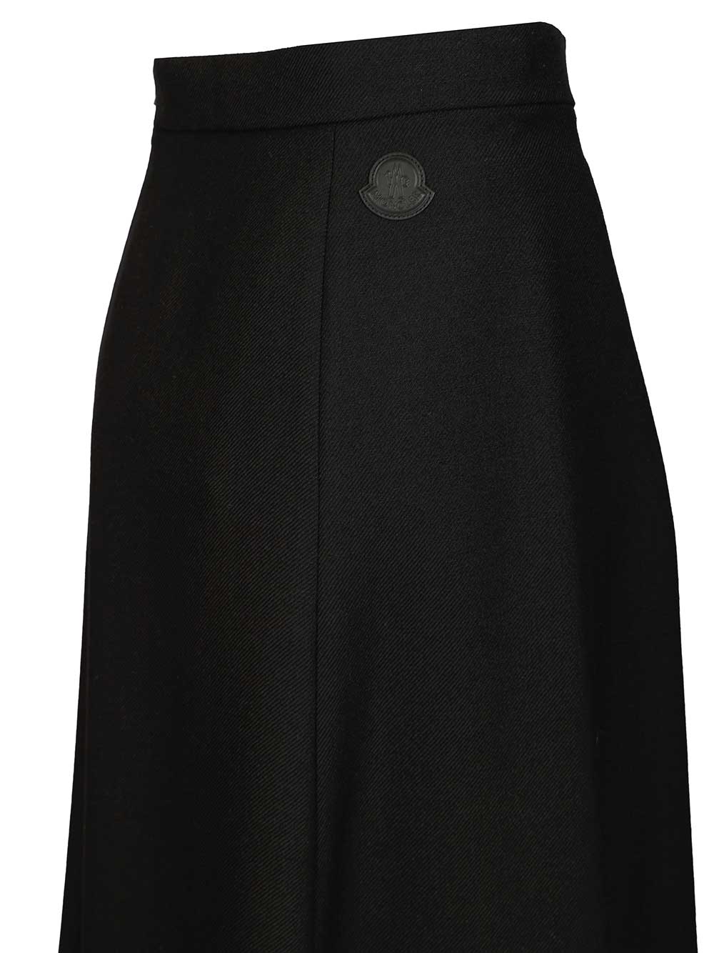 Moncler Virgin Wool Midi Skirt Gonne - Nero | c6dd587a24aab04e6bc589a16ae5c227f9b6b79c