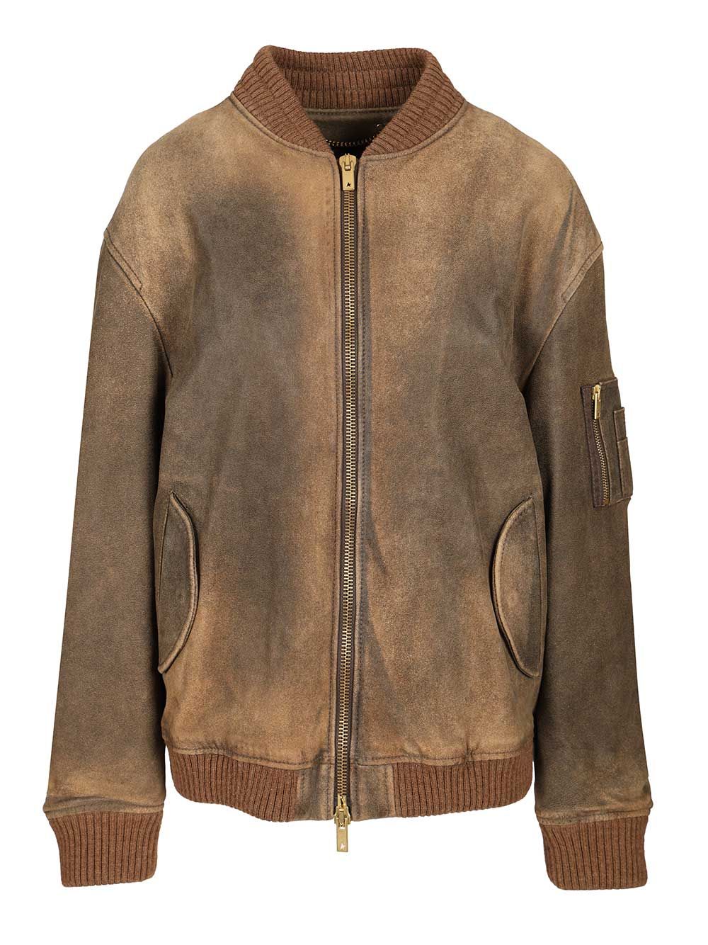 Golden Goose Deluxe Brand Leather Jacket Gonne - Marrone | 7b92da0d33539e9f49b6f141b4db9f98d8d8a54e
