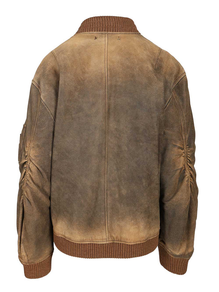 Golden Goose Deluxe Brand Leather Jacket Giacche - Marrone | 887d1924c05c7b8364672fa499a4a0419707a65e