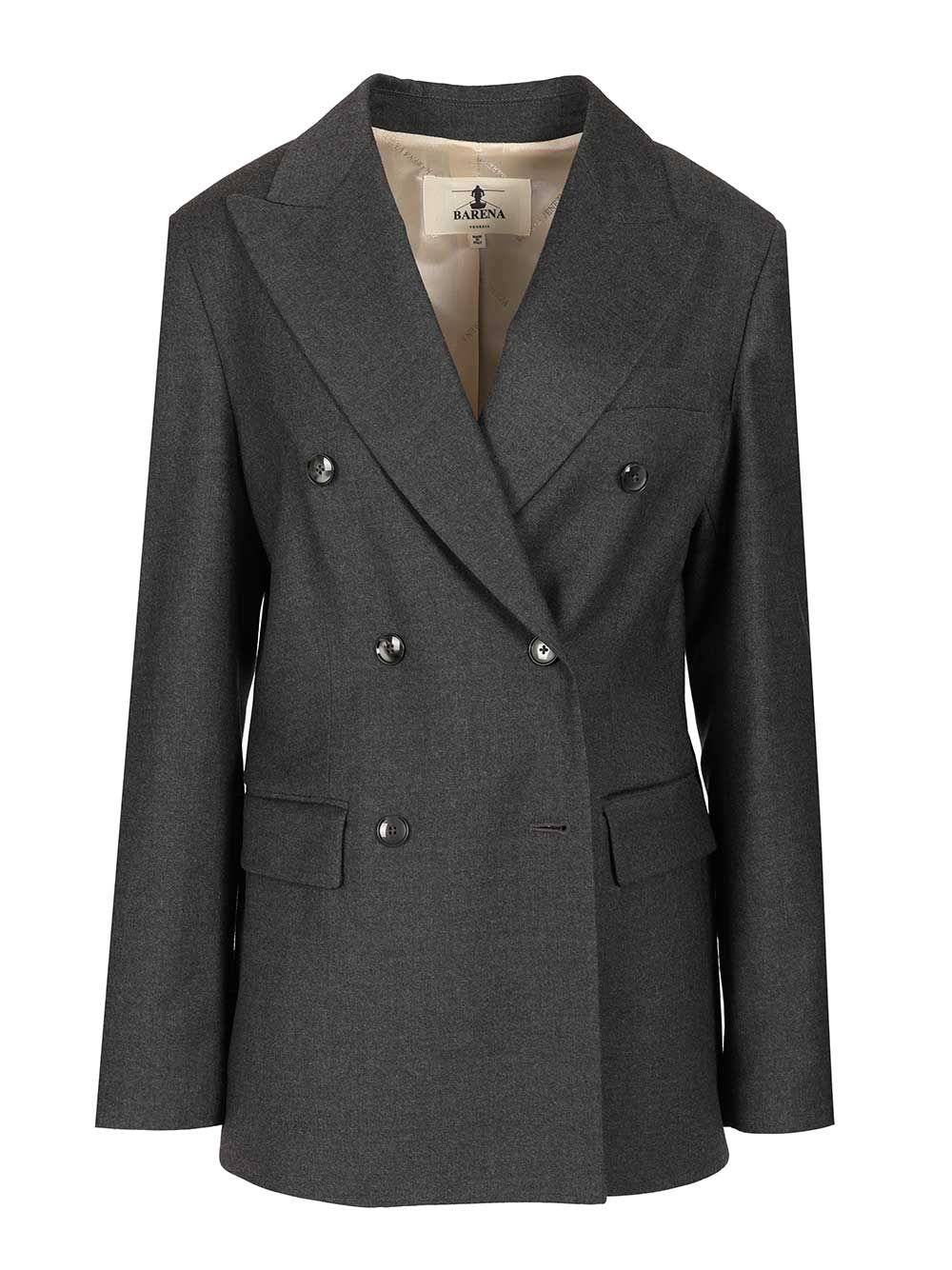 Barena Venezia Mimi Flan Giacche - Grey | 80fd1adebd2dd196b172d6be2447ead2ff990b01
