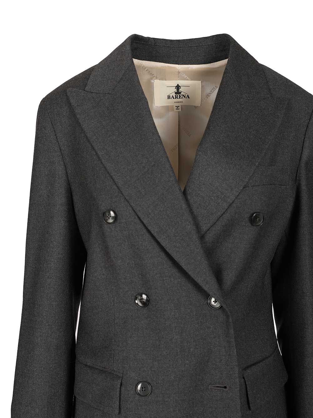 Barena Venezia Mimi Flan Giacche - Grey | ff9829a4a64cb2dda27a0a217f25684c7ced4b0a