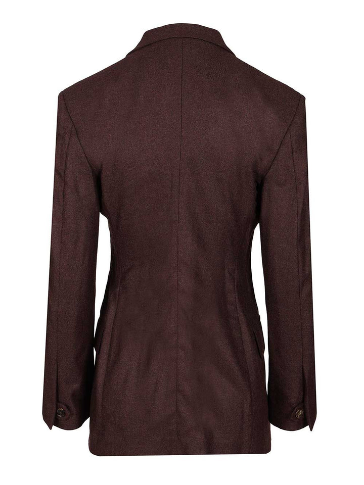 Retori Double-Breasted Blazer Giacche - Bordeaux | 6ba8456061e62dbada447bd2e586d936905c0748
