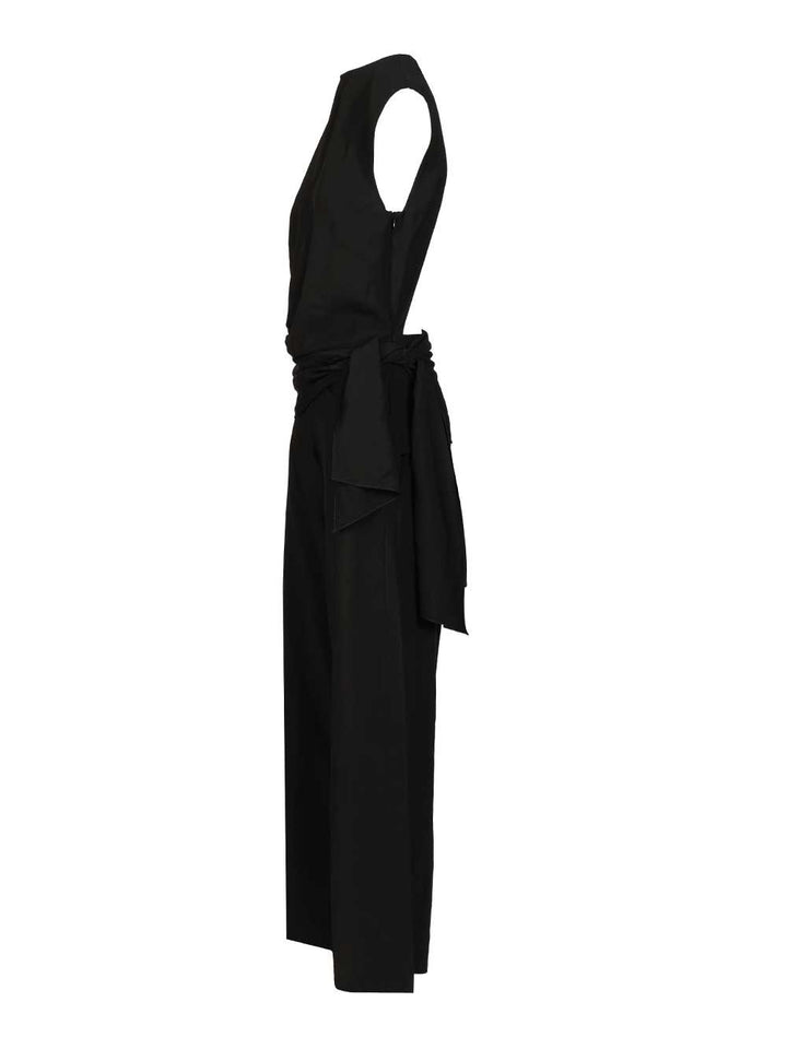 AlaÏA Draped Jumpsuit Tute Intere - Nero | 4a3d560eb9d8b554ba0586f16c9c66db3e4804b9