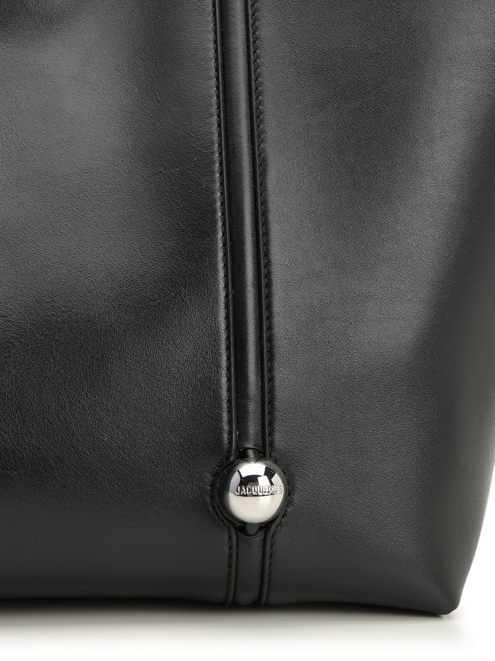 Jacquemus Le Marino Bag Shoulder Bags - Nero | 2b9618184a010e5f57fa321d90a68fa30ce55e7d