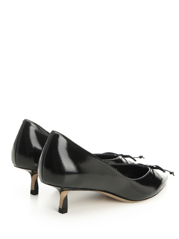 Jacquemus Tourni Low-Heeled Pump Decollete - Nero | 785d7c54b0d81c209bf454811795256a348a027e