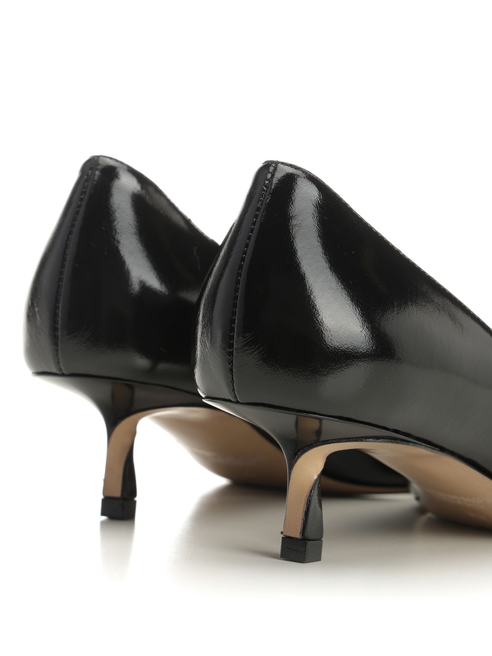 Jacquemus Tourni Low-Heeled Pump Decollete - Nero | 44e6f9d7bbf99744a9bffb75658f970fb9c65a81