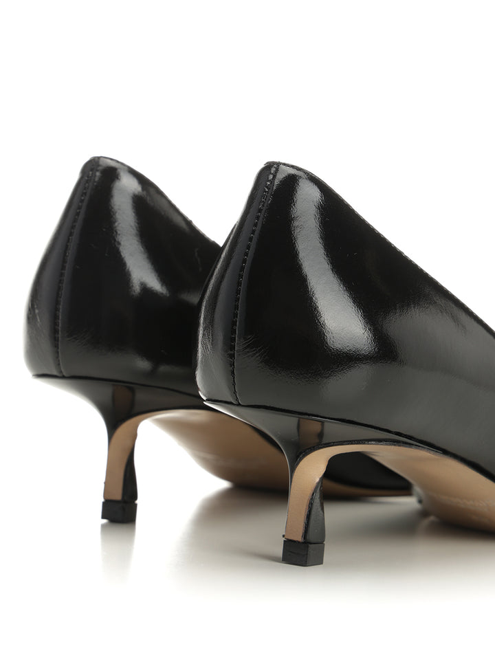 Jacquemus Tourni Low-Heeled Pump Decollete - Nero | 43283eea13c06fd0ffc89fb2797ee15fa6b8f49c