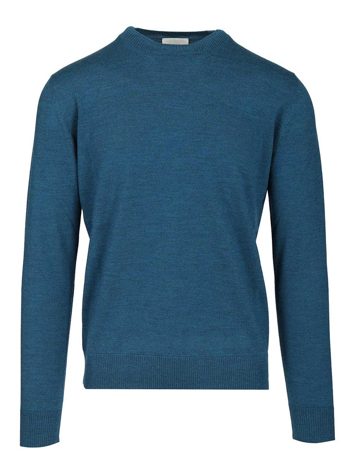 Ballantyne Crew Neck Sweater Knitwear - Blu | a7d3a930054e6d4173b7ce710af20413ec90b440