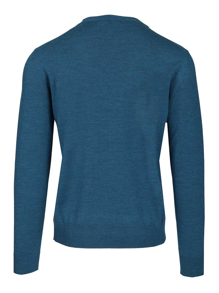 Ballantyne Crew Neck Sweater Knitwear - Blu | 3e6c0be3f182b3dcfbaeb15f0df32c1805810841