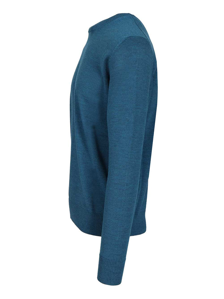 Ballantyne Crew Neck Sweater Knitwear - Blu | b948de7ef58d17f50b45071e6ed6a63e1441c10c