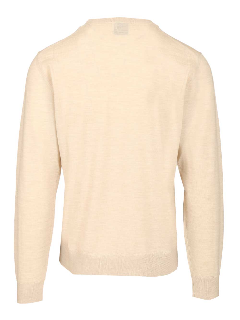 Ballantyne Crew Neck Sweater Knitwear - Bianco | 3df21065338bcc10ab644de148cf1fb16a0946c1