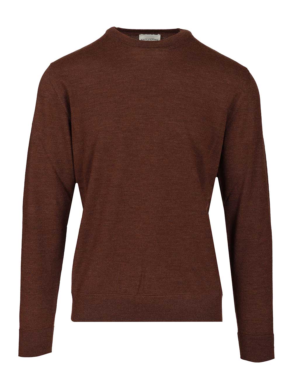 Ballantyne Crew Neck Sweater Knitwear - Marrone | 981ac650e2bcbb71ccc0b7c954a29a482c9005f6