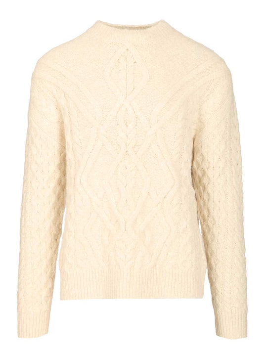 Harold Sweater Knitwear Beige