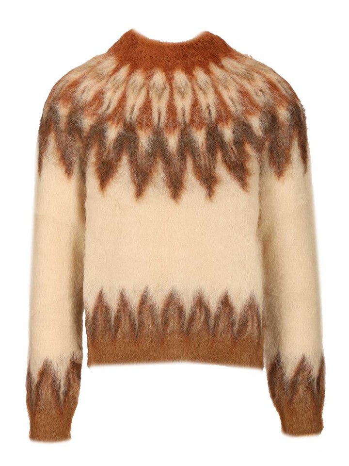 Marant Nicolas Mohair Sweater Knitwear - Arancione | 60e26d6f13a6aab7c64baea141fb0d650ce827e2