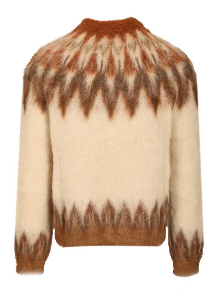 Marant Nicolas Mohair Sweater Knitwear - Arancione | 3616e1b4493737b1146ad3edc8bab8c593c29ea8