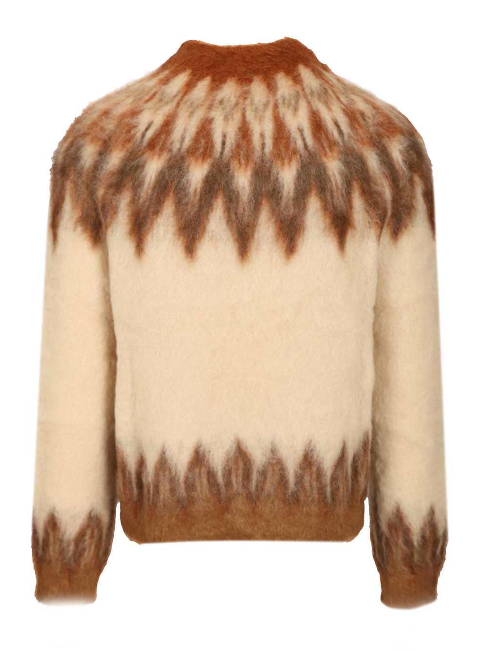 Marant Nicolas Mohair Sweater Knitwear - Arancione | 3616e1b4493737b1146ad3edc8bab8c593c29ea8