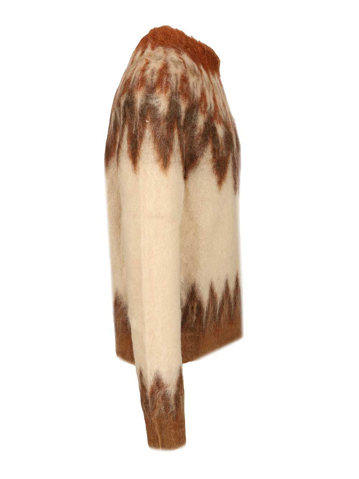 Marant Nicolas Mohair Sweater Knitwear - Arancione | df36d2631156fd2d04982cedfb76a629b6e467b6