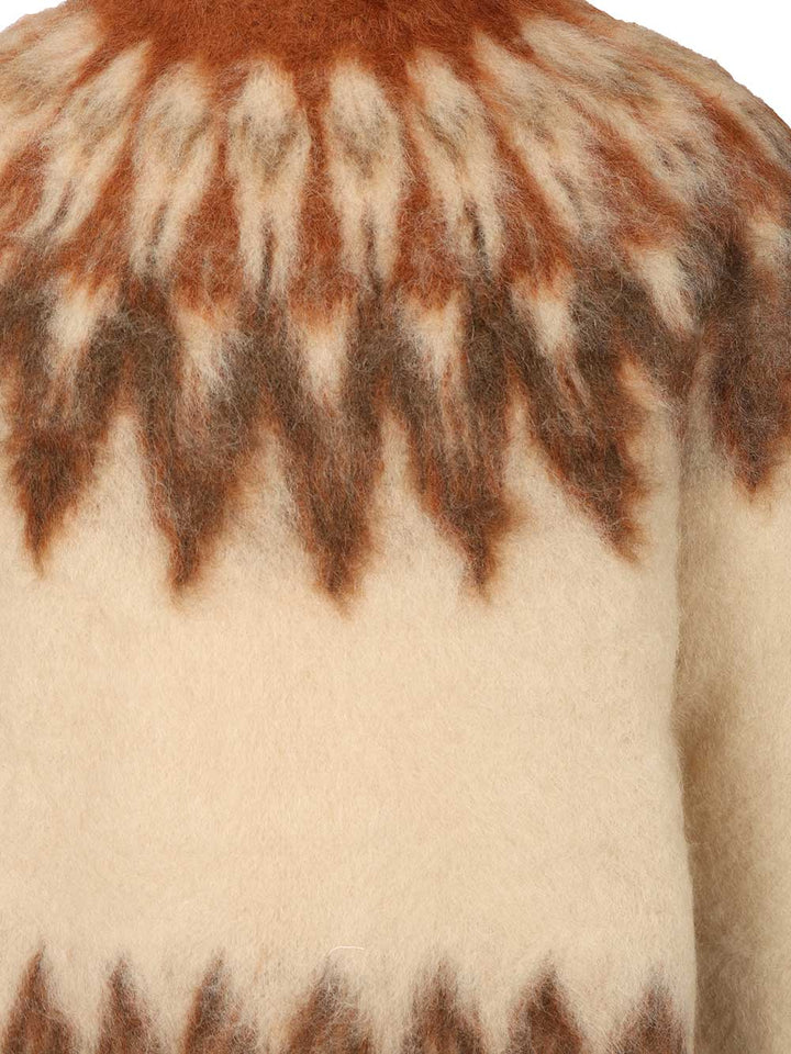 Marant Nicolas Mohair Sweater Knitwear - Arancione | 0e9a08459f49d467001fa6f29b088ad673927b9d
