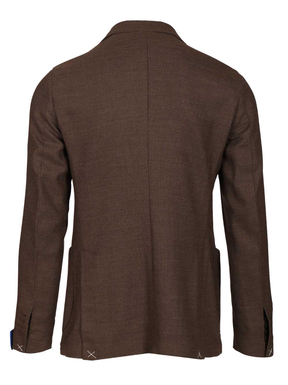 Guarinucci Unlined Double-Breasted Wool Blazer Giacche - Marrone | 0a2bdfd4f308fb949a03386162ebd7e235e4e578