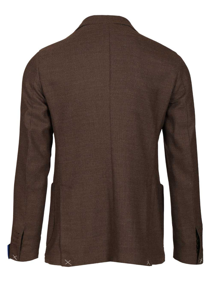 Guarinucci Unlined Double-Breasted Wool Blazer Giacche - Marrone | 0a2bdfd4f308fb949a03386162ebd7e235e4e578