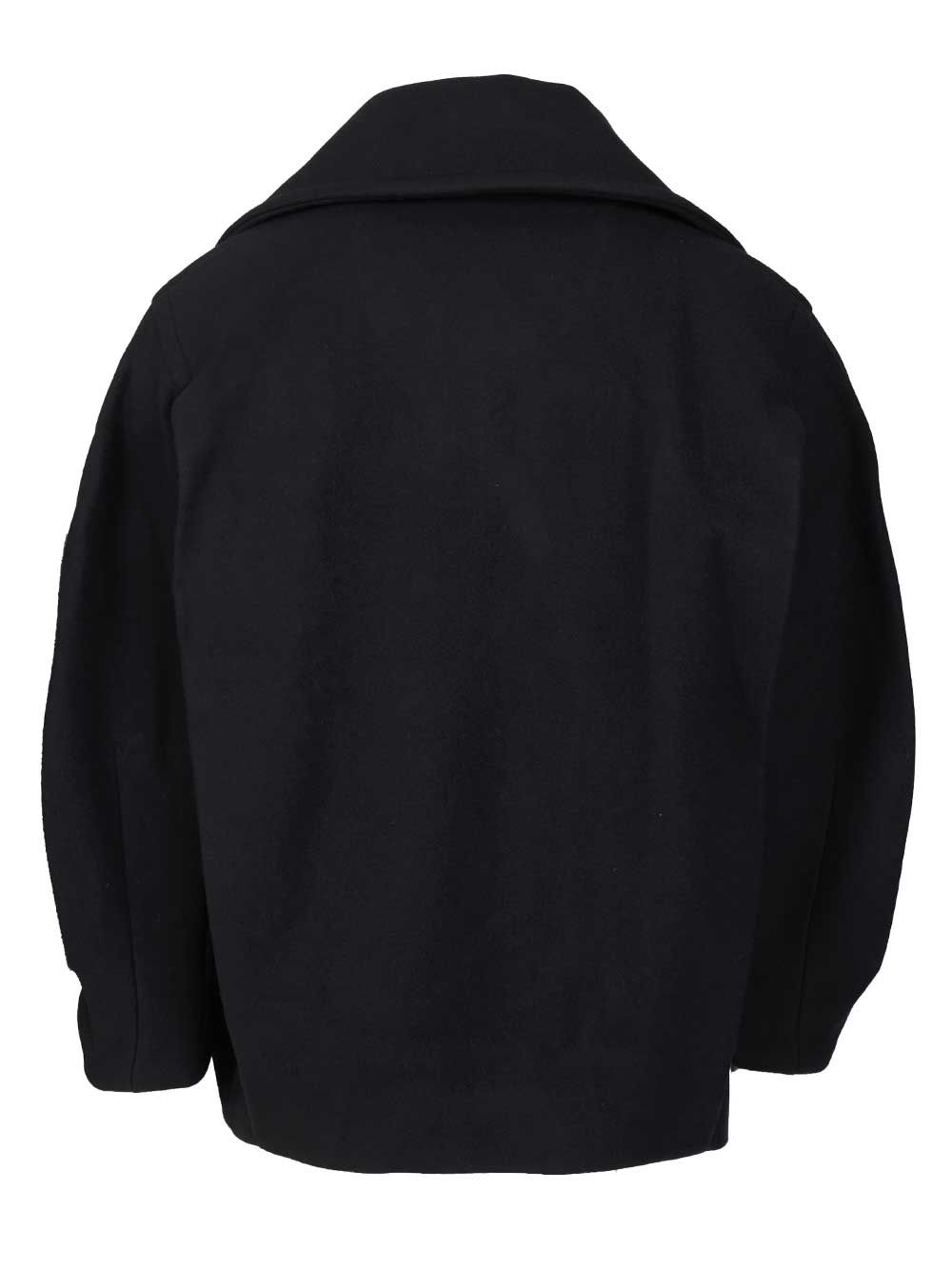Jacquemus Ovalo Caban Coats - Blu | bd1822c95dcf8e373345cea44f9a710b50f4456b