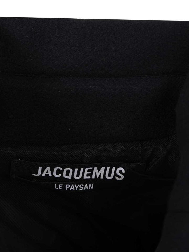 Jacquemus Ovalo Caban Coats - Blu | c43fe689648cb5219e96f4917defdc7137e28e8f
