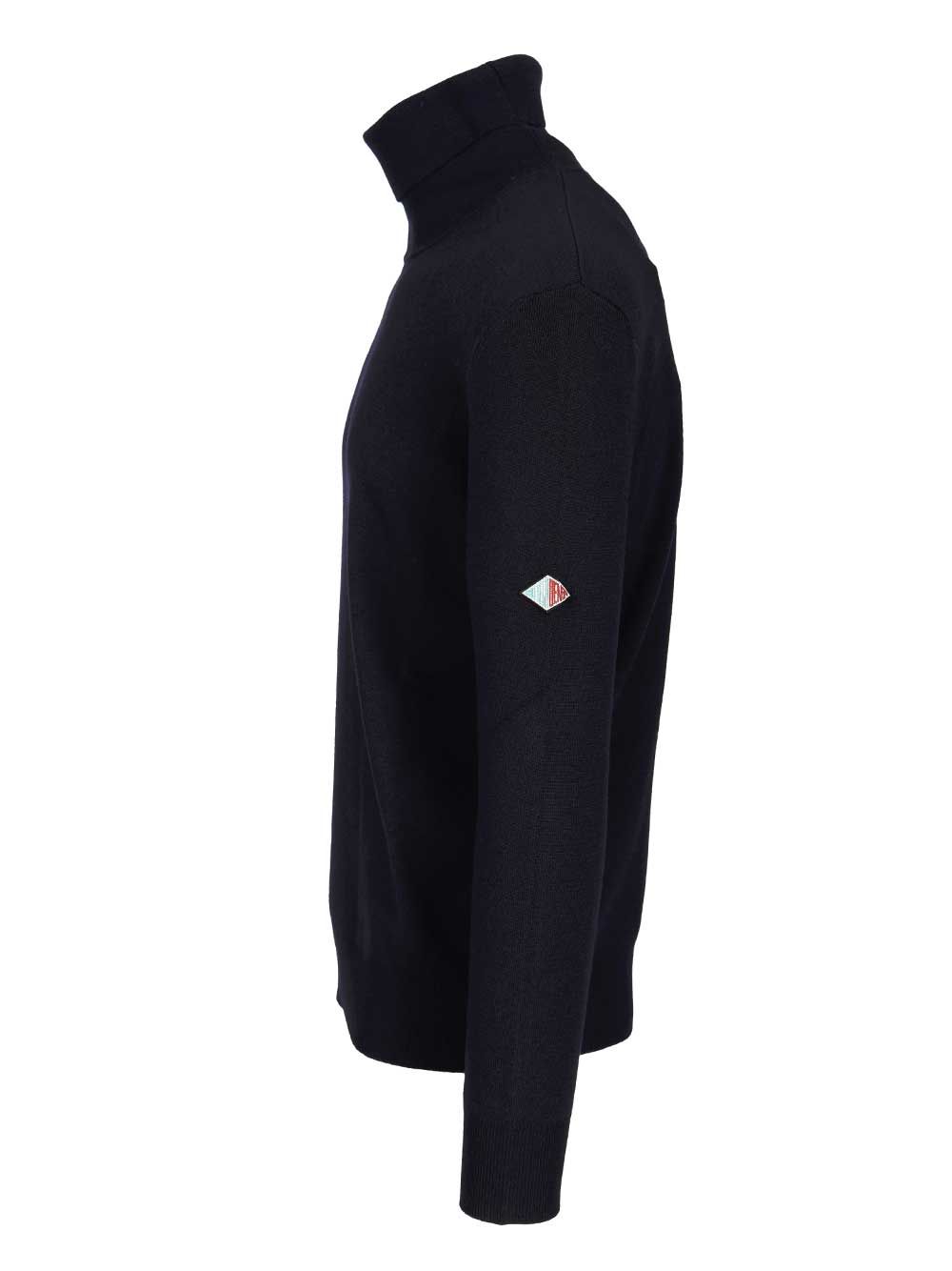 Bottega Veneta Navy Blue Wool Turtleneck Sweater Knitwear - Blu | 3c0504ff4ba6bda2585579658de85edc7c4a9417