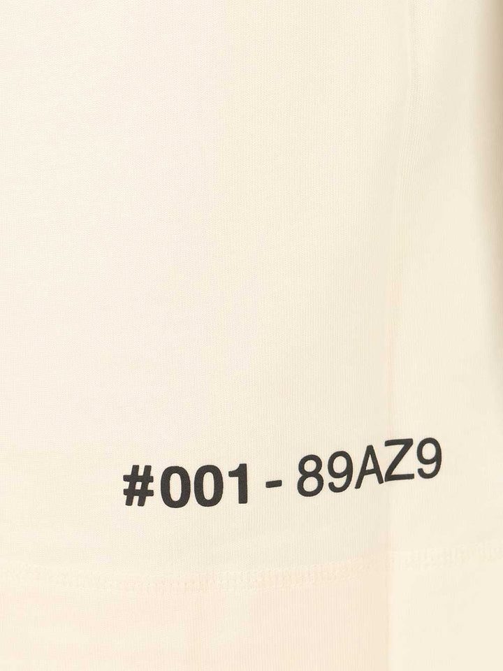 Moncler Grenoble Crew Neck Cotton T-Shirt - Bianco | e520a0cf727443453acac18746fb7b8202086d5d