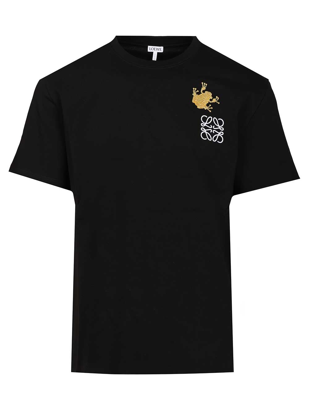 Loewe Cotton T-Shirt - Nero | 91b1abdf2ab13f5684e86997cfd6ca5b9c5f37db
