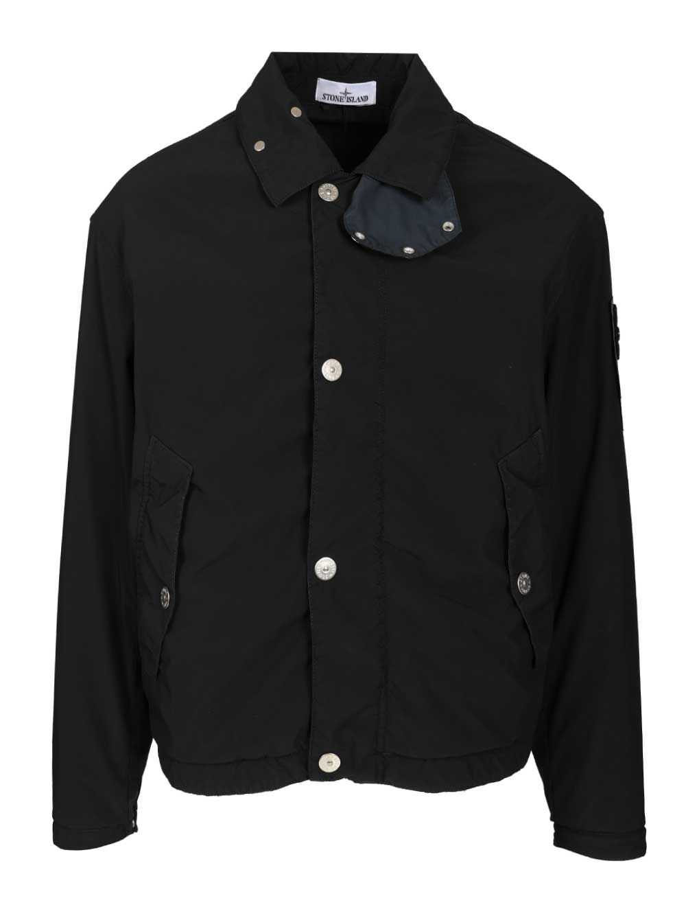 Stone Island Coach Jacket With Hood Giacche - Blu | 5db506ced9eca7d04f2de4cfc5742032e29f9f5f