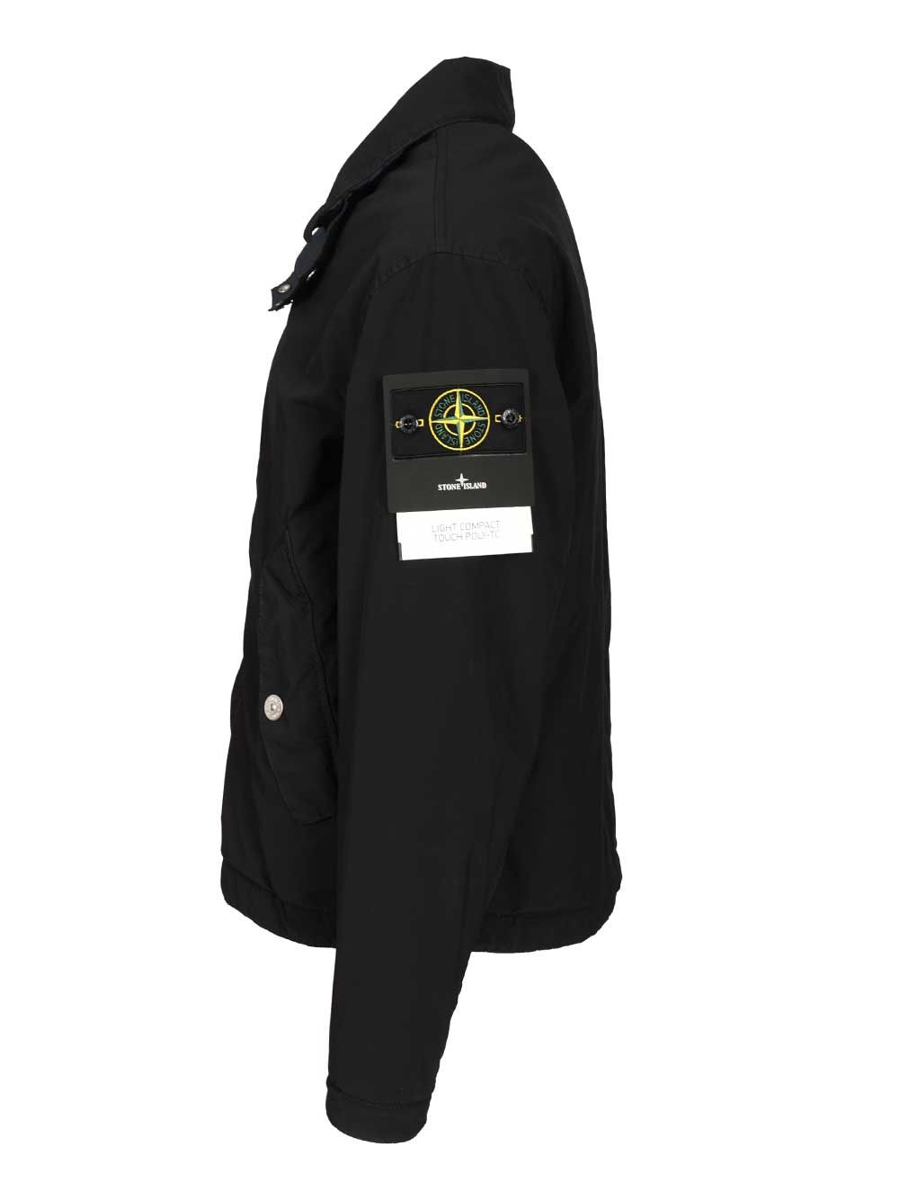 Stone Island Coach Jacket With Hood Giacche - Blu | e4ca1a7d0f0f97ad6b7a5915b09325bdb3015194