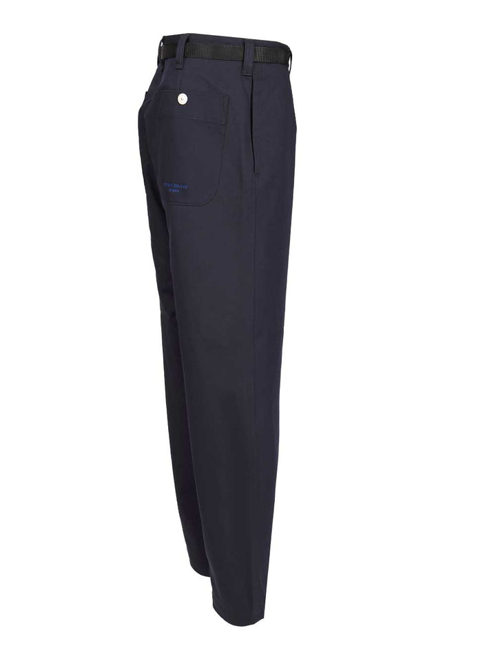 Stone Island Stretch Gabardine Chino Trousers - Blu | 317ec11febf171315ae04bc44ae1f518573eeb78