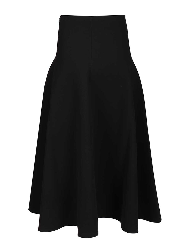Jacquemus Triangle Skirt Gonne - Nero | d5b663d008ae2585af4a16e9132bbf3bba8b1511
