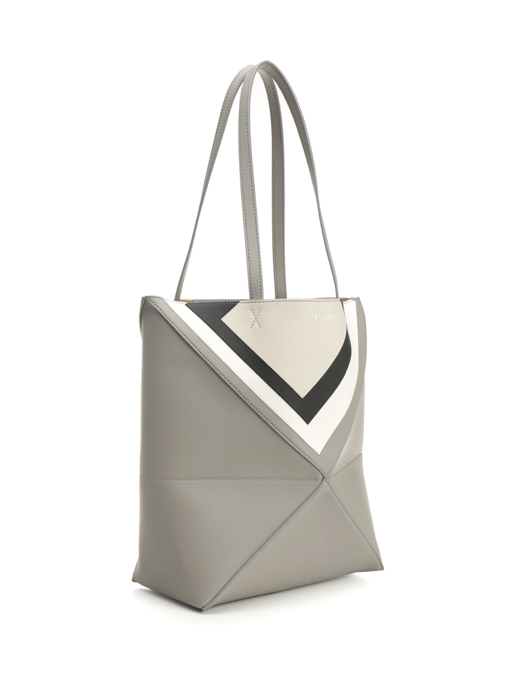 Loewe Puzzle Fold Shoulder Bags - Grey | d7a2b8438eb4126206d89c8ab0ca0e2d48221b79